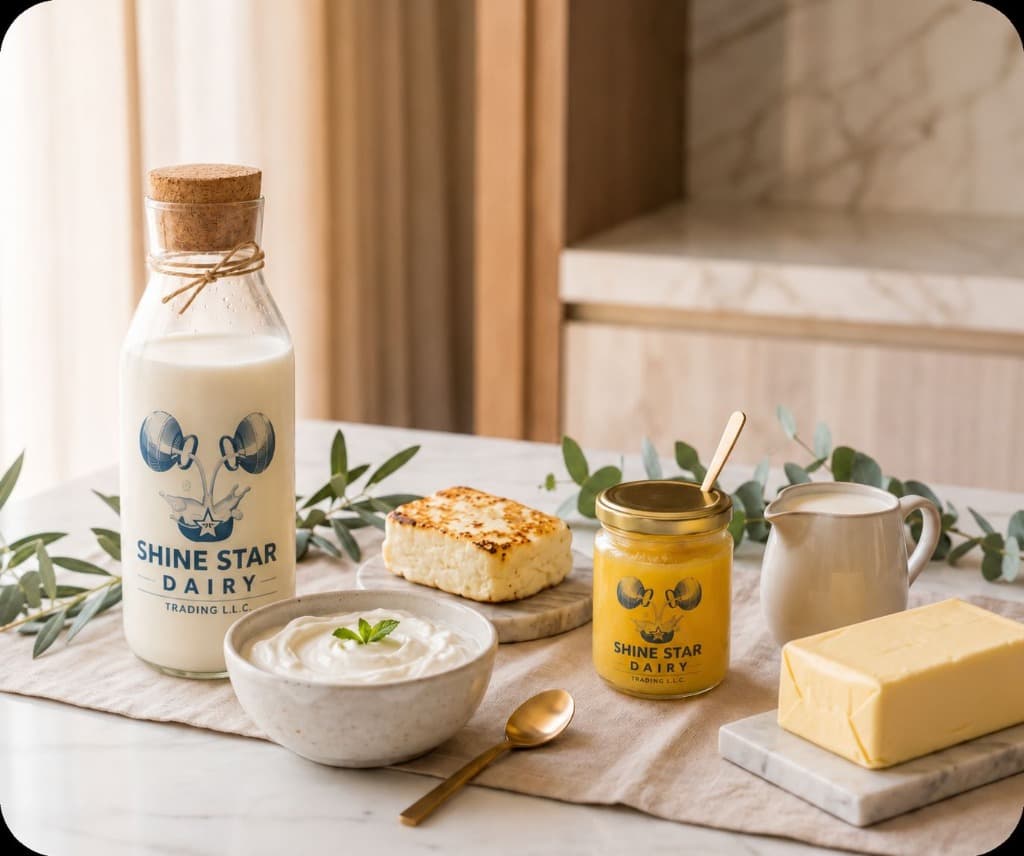 Shine Star Dairy premium dairy products